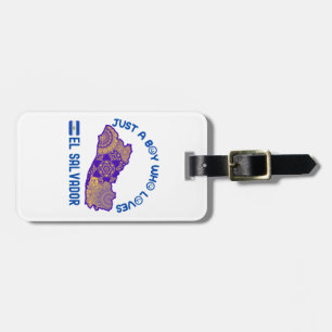 El Salvador North America Country Luggage Tag