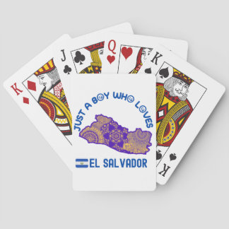 El Salvador North America Country Playing Cards