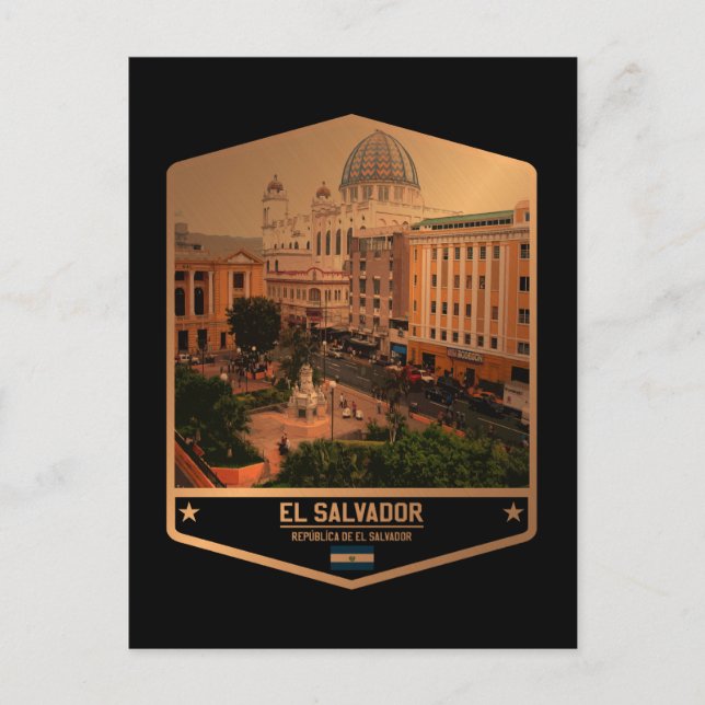 El Salvador Postcard (Front)