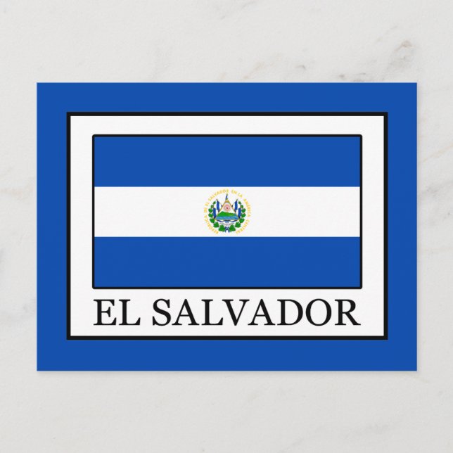 El Salvador Postcard (Front)