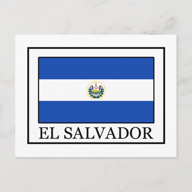 El Salvador Postcard (Front)