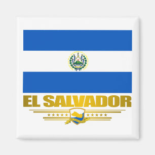 "El Salvador Pride" Magnet