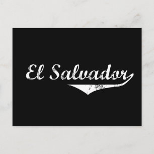 El Salvador Revolution Style Postcard