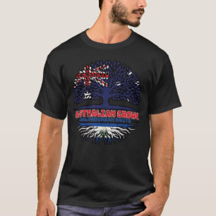 El Salvador Salvadorean Australian Australia Flag T-Shirt