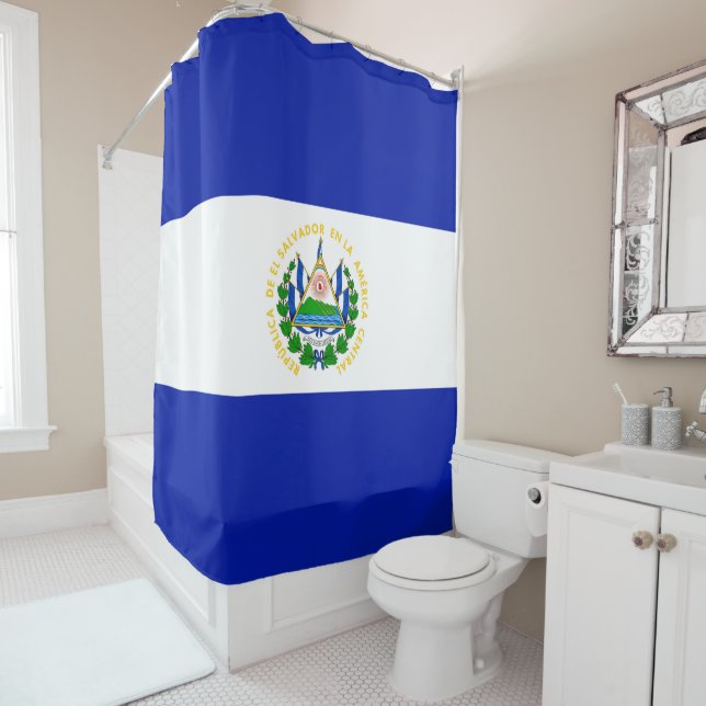 El Salvador Shower Curtain (In Situ)