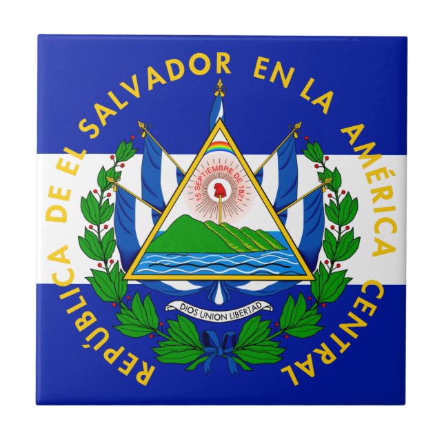 El Salvador Tile (Front)