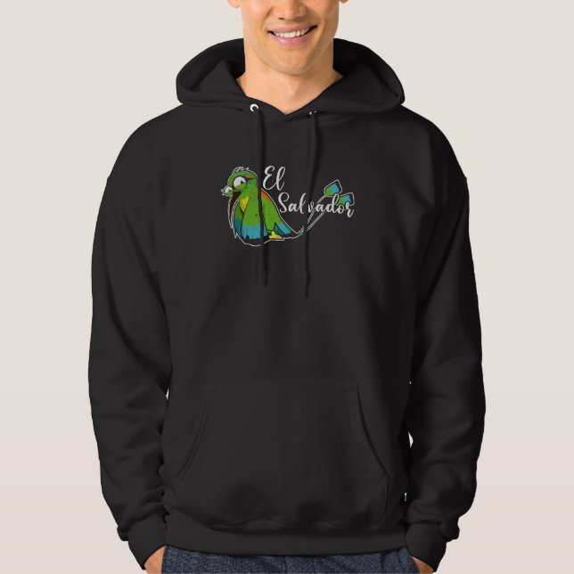 El Salvador Torogoz Salvadorian Everyone Who Love  Hoodie (Front)