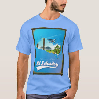 El Salvador travel map T-Shirt