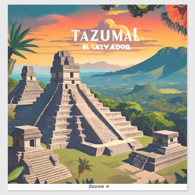 El Salvador Travel Vintage Retro  (Sheet)