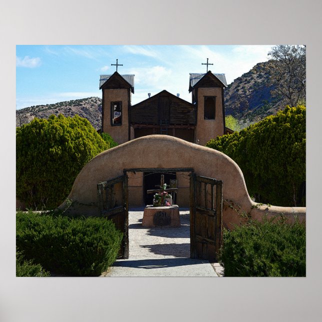 El Santuario de Chimayó, New Mexico Poster (Front)