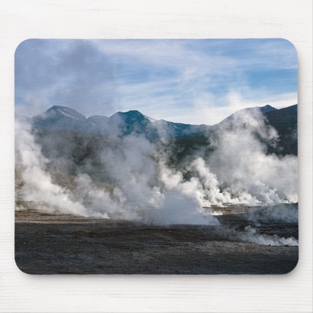 El Tatio Geysers near San Pedro de Atacama - Chile Mouse Mat (Front)
