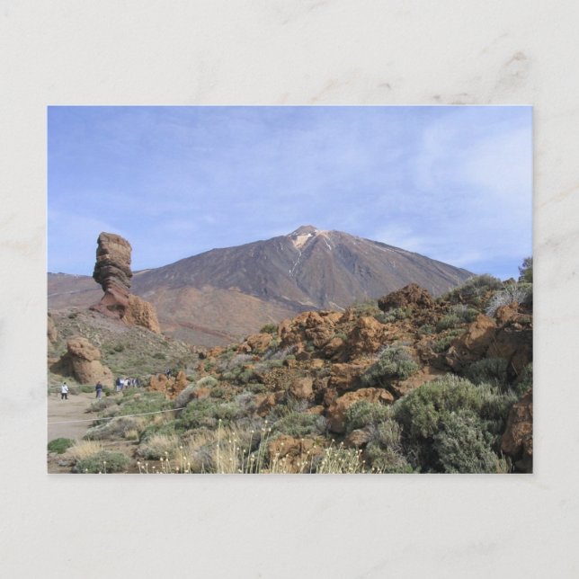 El Teide custom postcard (Front)