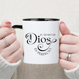 El Tiempo De Dios Spanish Christian Coffee Mug