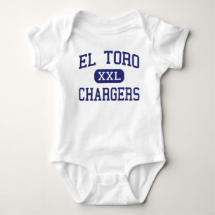 El Toro - Chargers - High - Lake Forest California Baby Bodysuit