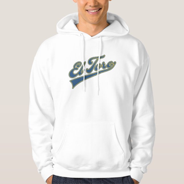 El Toro Script Hoodie (Front)