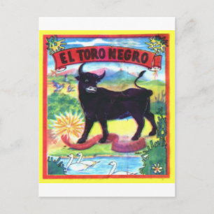 El Torro Negro Postcard