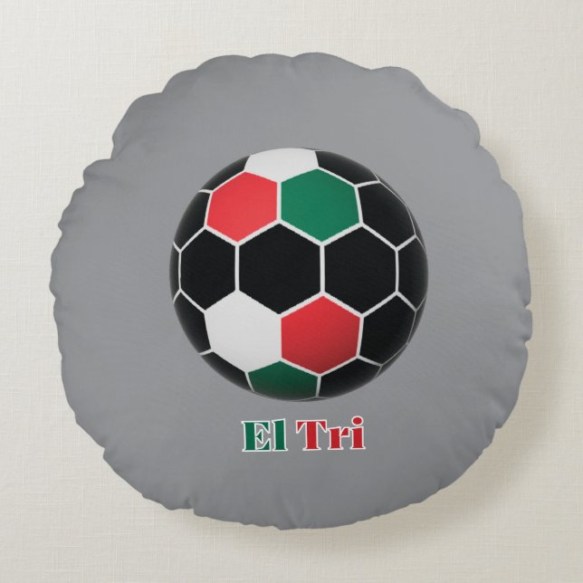 El Tri Round Cushion (Front)
