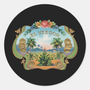 El Veedor Classic Round Sticker