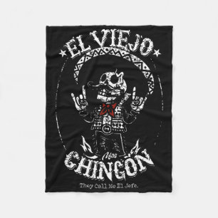 El Viejo Mas Chingon Cinco De Mayo Mexican 1 Fleece Blanket