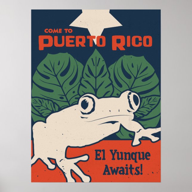 El Yunque Awaits Poster (Front)