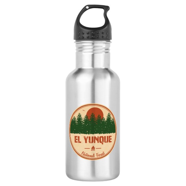 El Yunque National Forest 532 Ml Water Bottle (Front)