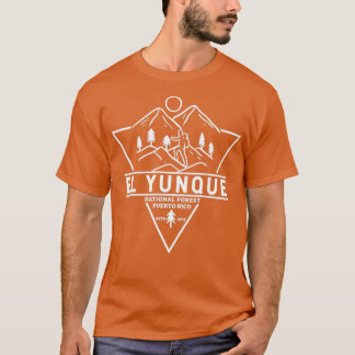 El Yunque National Forest Puerto Rico Badge T-Shirt