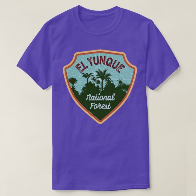 El Yunque National Forest sticker gift III T-Shirt (Design Front)
