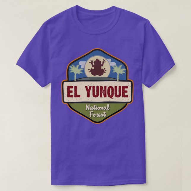 El Yunque National Forest sticker gift JJ  T-Shirt (Design Front)