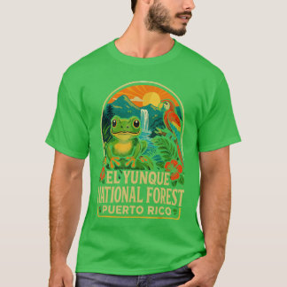 El Yunque National Forest Wildlife Puerto Rico gir T-Shirt