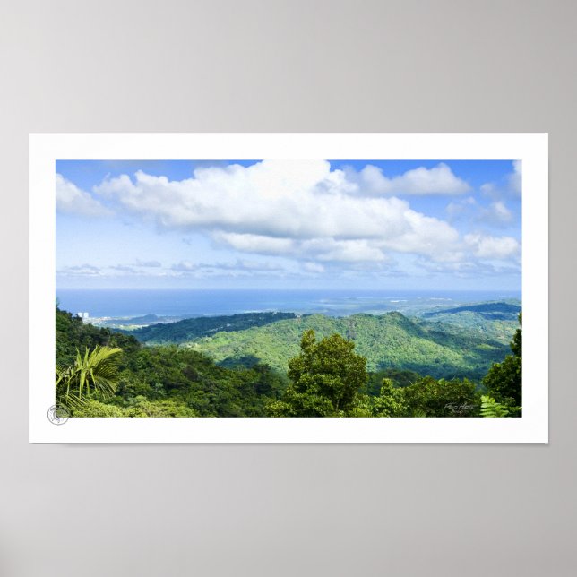 El Yunque View Poster (Front)