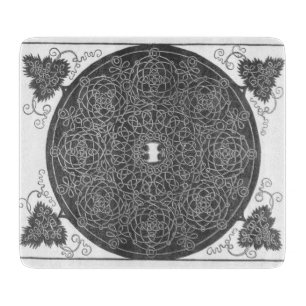 Elaborate Knot Pattern (by Albrecht Dürer) Cutting Board
