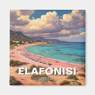 Elafonisi Elafonissi Beach Crete Greece Travel Magnet