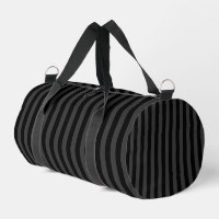 Elagnat Black & Smoky Black Vertical Stripes 