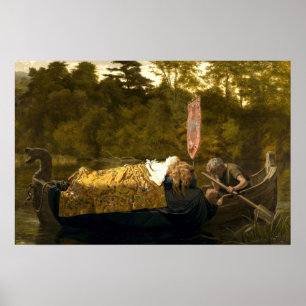 Elaine by Sophie Anderson Poster