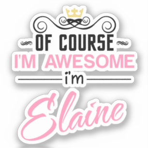 Elaine Of Course I'm Awesome Name