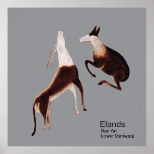 Elands of Manweni Poster