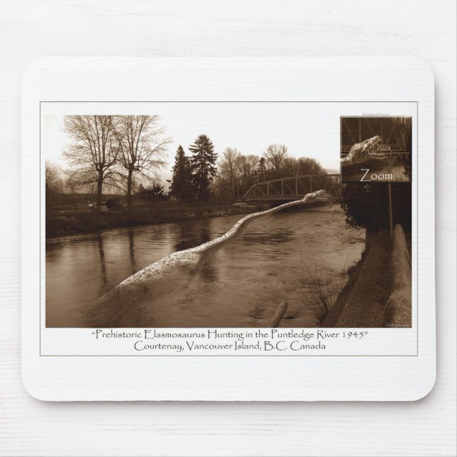 Elasmosaurus Gifts Mouse Mat (Front)