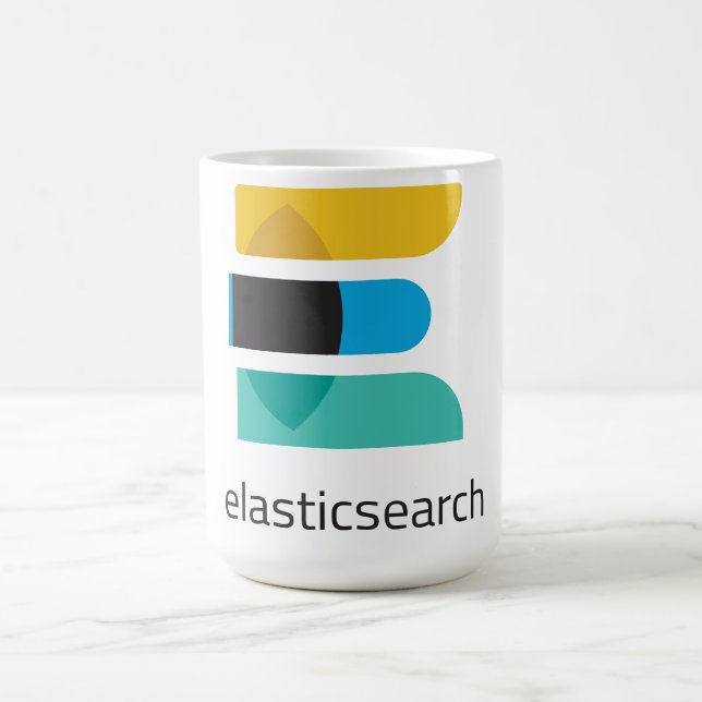 Elastic Elasticsearch Framework Coffee Mug (Center)