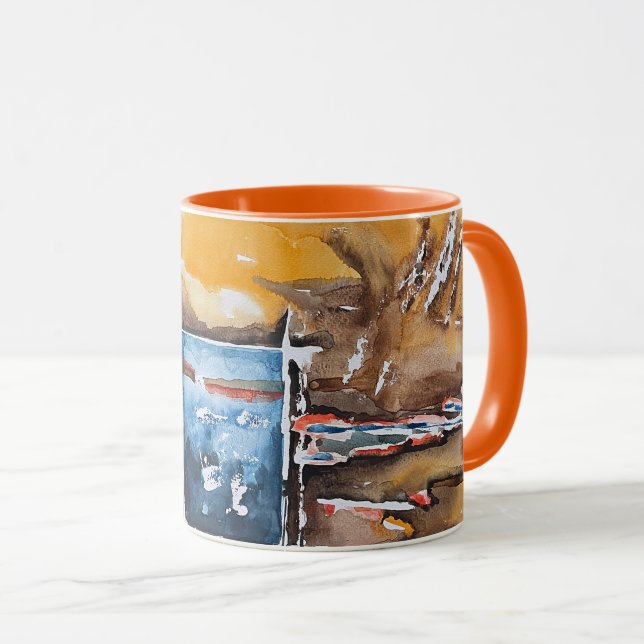 Elb-Licht Kaffeebecher Mug (Front Right)