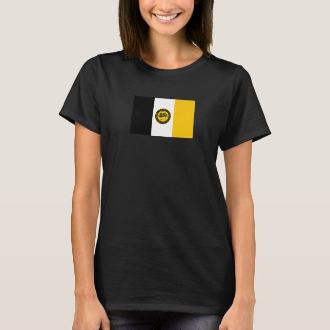 Elba Alabama Flag   T-Shirt (Front)