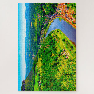 Elbe Valley Germany. Jigsaw Puzzle