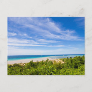 Elberta Beach Overlook, Michigan Postcard