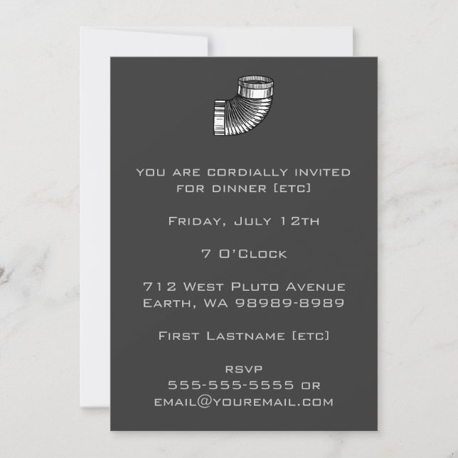 Elbow Invitation (Front)