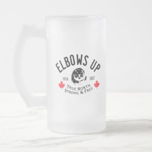 Elbows Up! Beer Stein