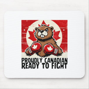 Elbows Up Canada Canadian Counter Tariffs Beaver B Mouse Mat