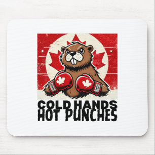 Elbows Up Canada Canadian Counter Tariffs Beaver B Mouse Mat