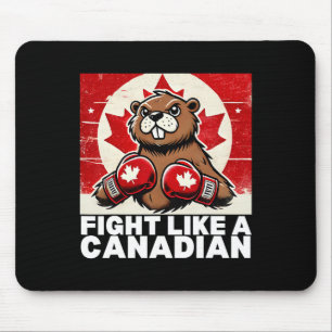 Elbows Up Canada Canadian Counter Tariffs Beaver B Mouse Mat