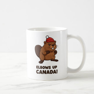 Elbows Up Canada Coffee Mug