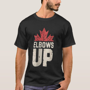 Elbows Up Canada Est 1867 Proud Canadian Strong Ca T-Shirt