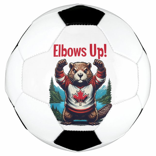 Elbows Up Canada Football (Front)
